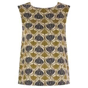 S Maxmara Women Timetop - Reversible Printed Silk Top